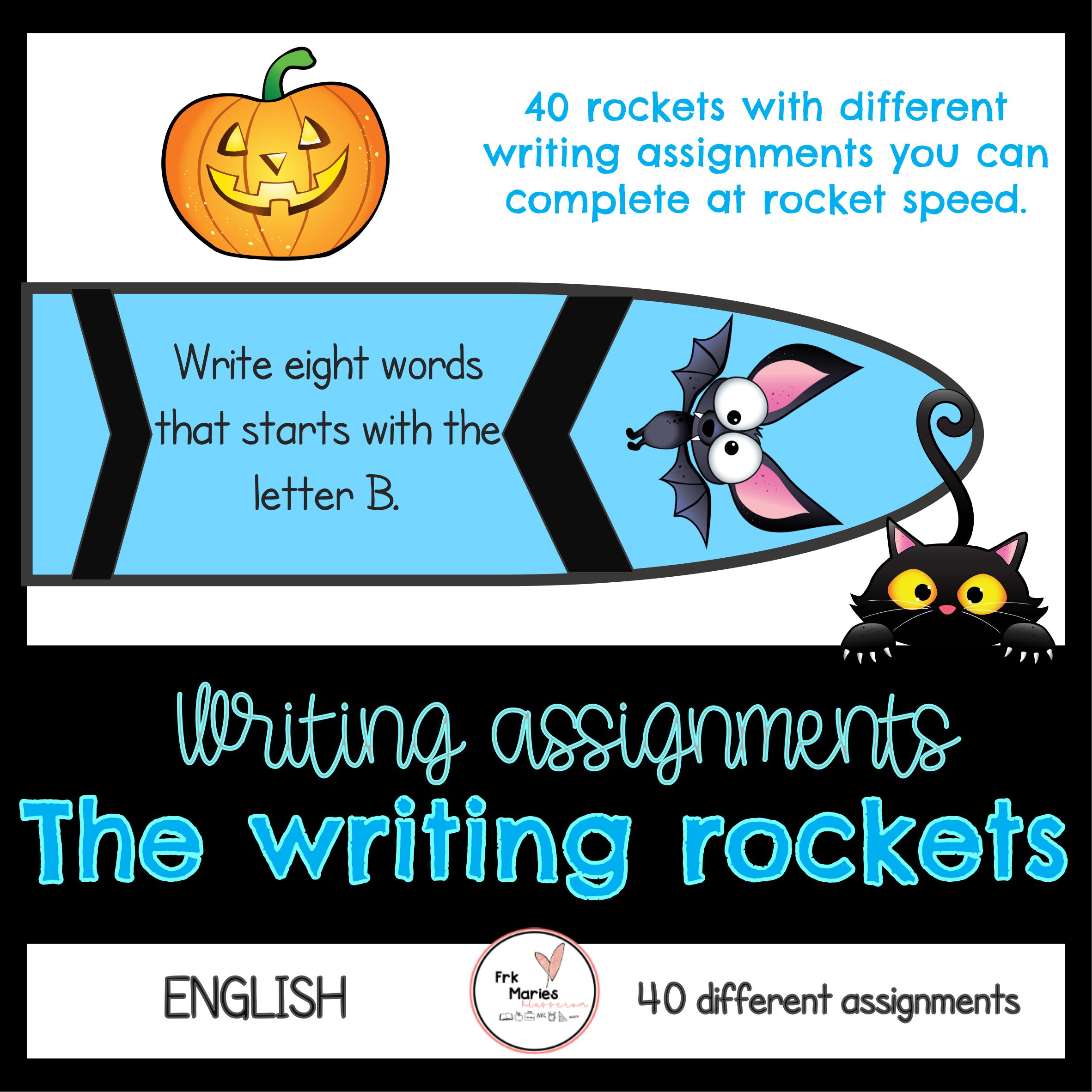 The writing rockets