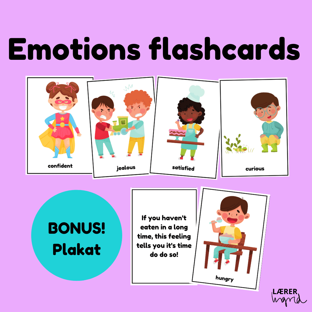 Emotions – flashcards