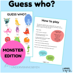 Guess who? MONSTER edition