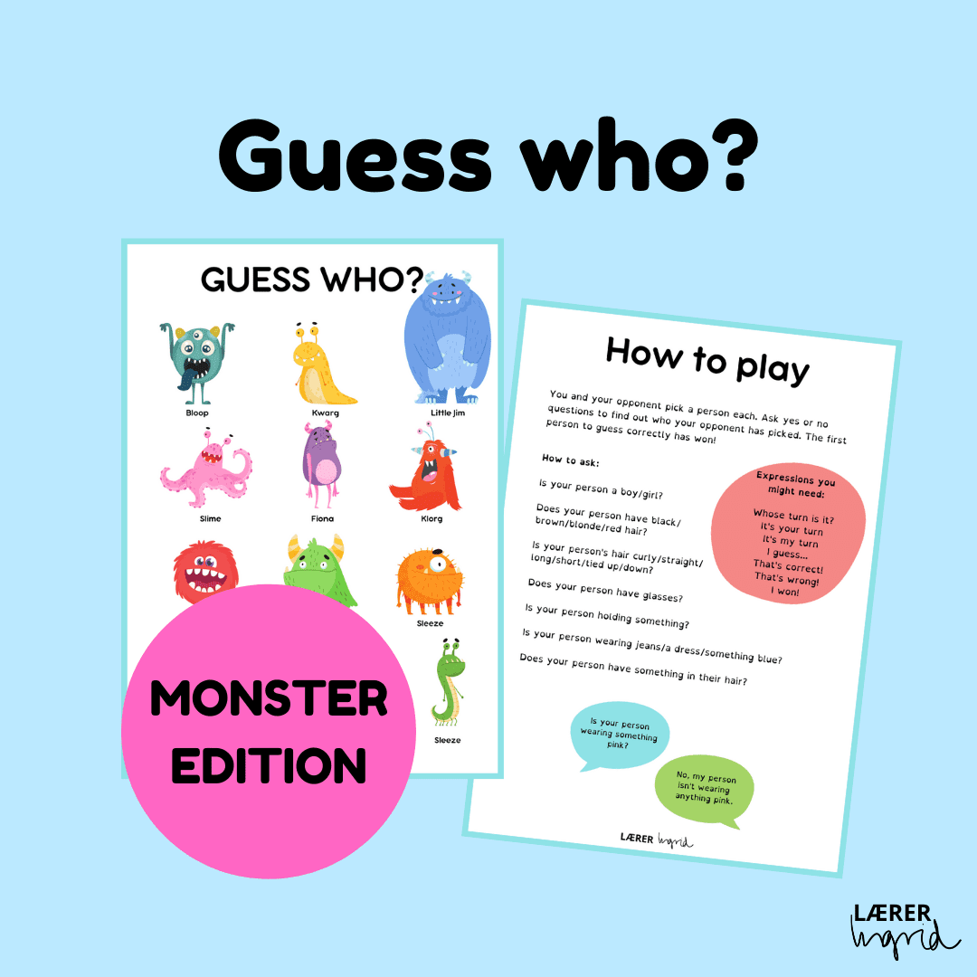 Guess who? MONSTER edition