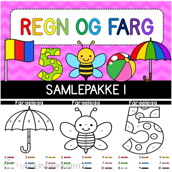 Regn og farg - Samlepakke 1