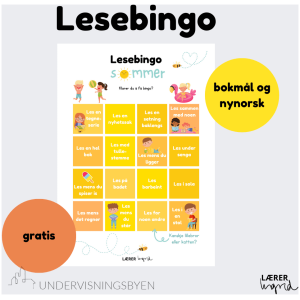 Lesebingo på bokmål og nynorsk