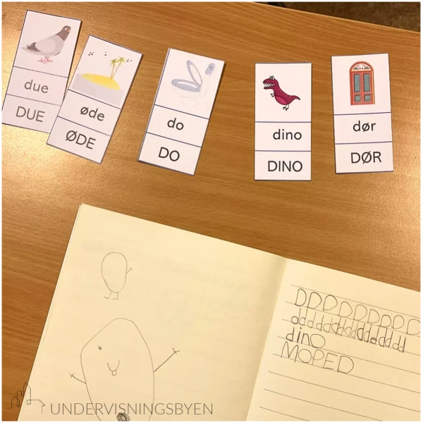 Ord-bilde skrivestøtte - Bilde 3