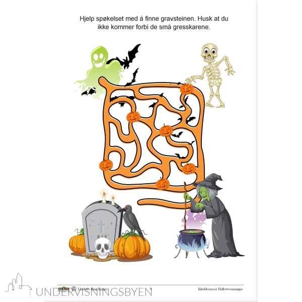 Kluddermors Halloweenmappe - Bilde 7
