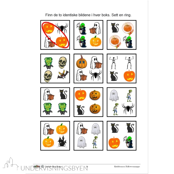 Kluddermors Halloweenmappe - Bilde 3