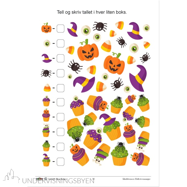 Kluddermors Halloweenmappe - Bilde 5