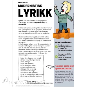 Moderne lyrikk i norskfaget