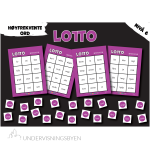 Lotto: høyfrekvente ord (nivå 6)