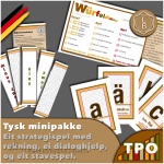 Tysk minipakke med 3 spill (nynorsk)