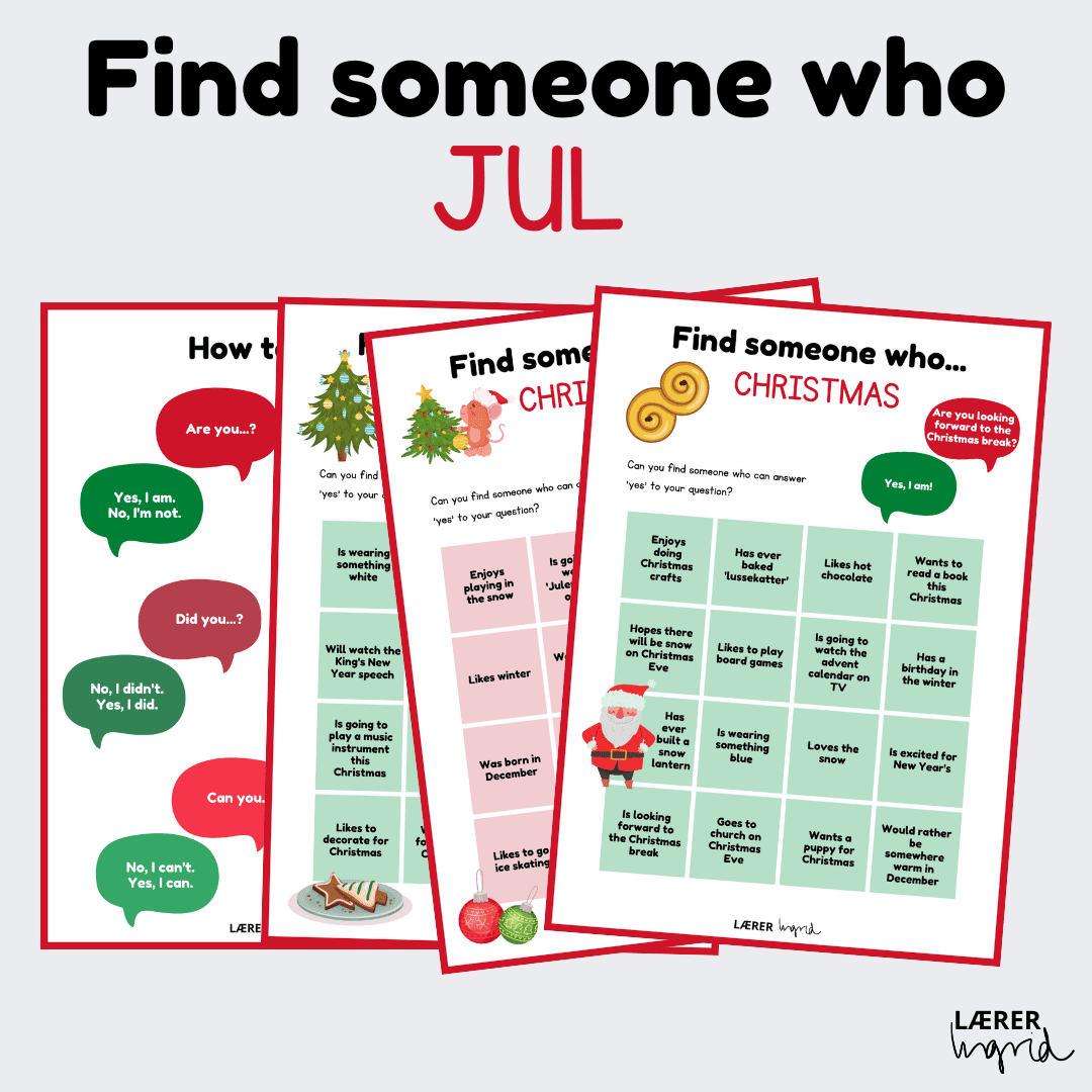 Find someone who JUL