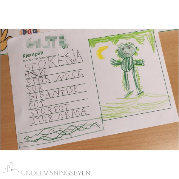 Skrive ut fra litteratur - Kjempen - Bilde 2