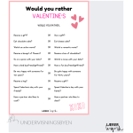Would you rather Valentine’s