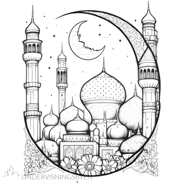 Lag Eid Mubarak kort - Bilde 7