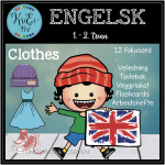 CLOTHES – engelskpakke 🇬🇧