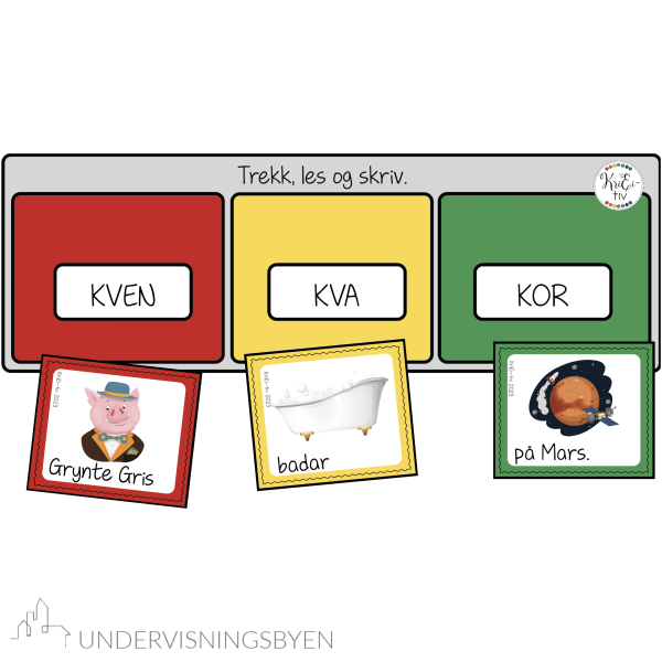 TREKK EN SETNING 2 (NN og BM) - Bilde 2