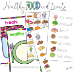 Healthy food and treats