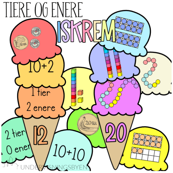 Tiere og enere iskrem