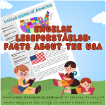 Leseforståelse- og skrivepakke – Facts about the USA