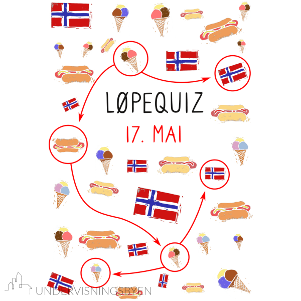 Løpequiz - 17. mai