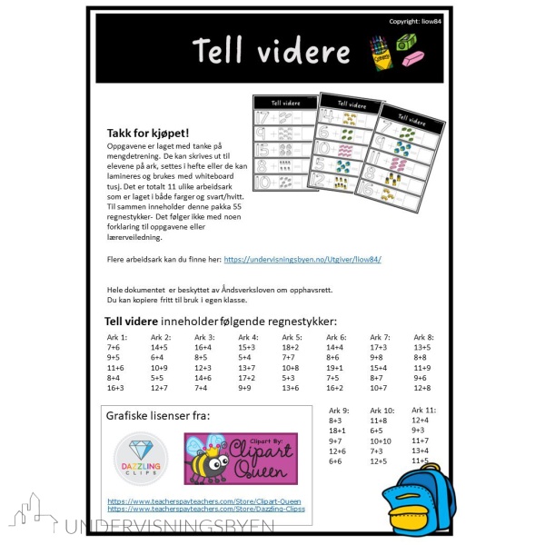 Tell videre - Opp til 20