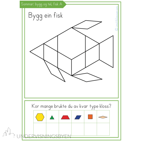 Sommaroppgåver 1.-2.klasse - nynorsk - Bilde 5