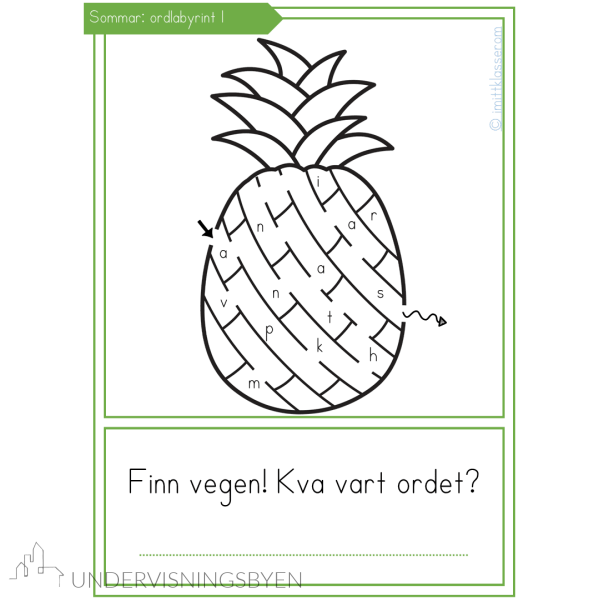 Sommaroppgåver 1.-2.klasse - nynorsk - Bilde 6