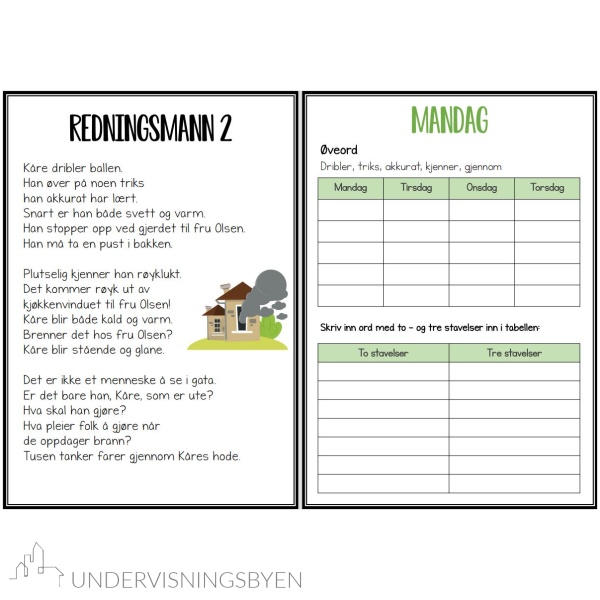 Lettleste leselekser "Redningsmann" - Bilde 3
