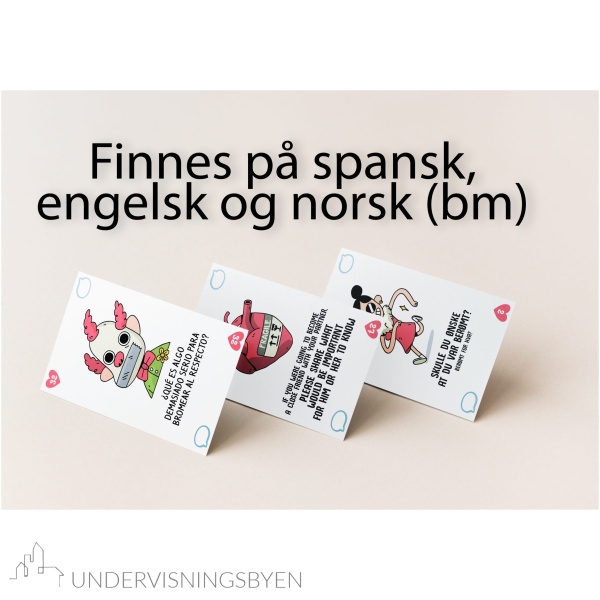 36 allsidige samtalekort (engelsk)