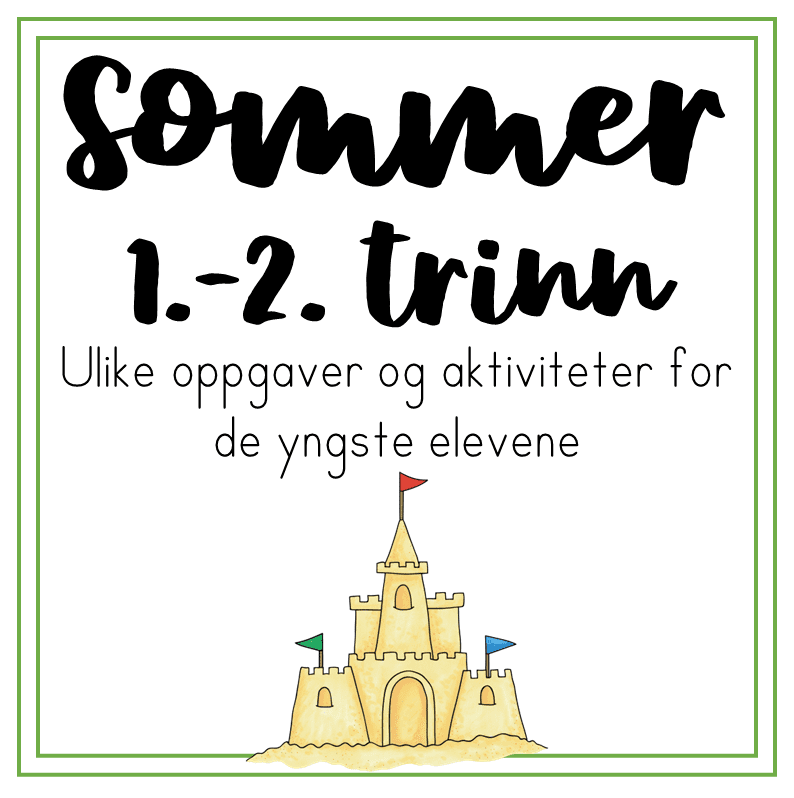 Sommeroppgaver 1.-2.trinn – bokmål