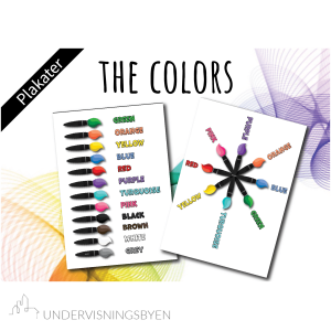 The colors: fargeplakater