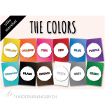 The colors: fargeplakater