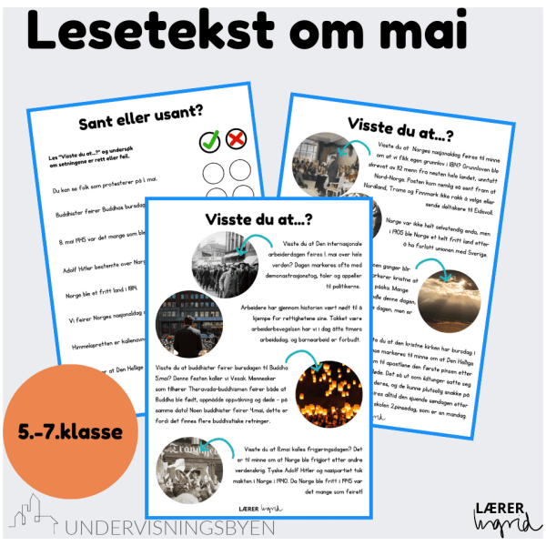 Lesetekst om mai (BM)