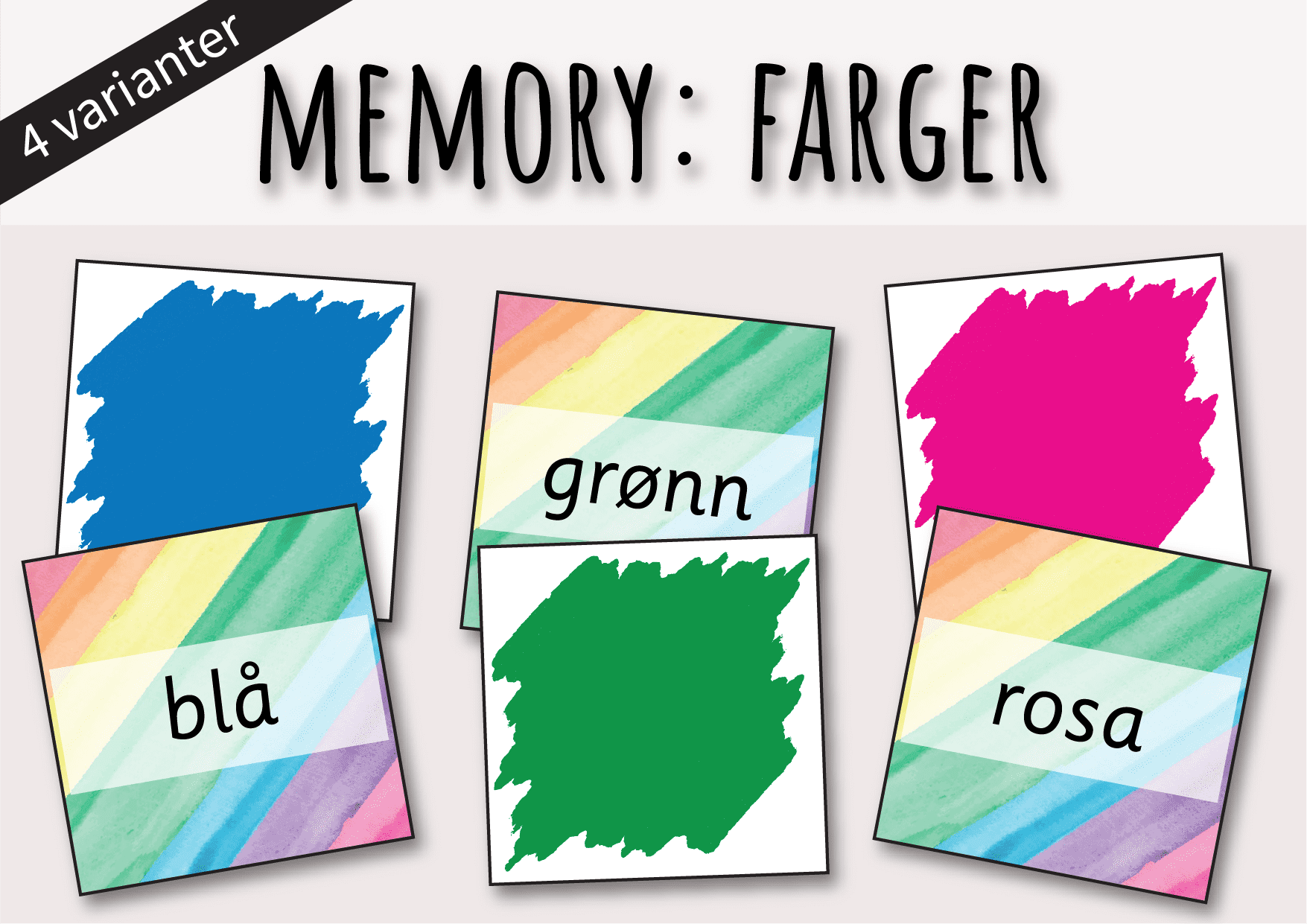 Memory: farger