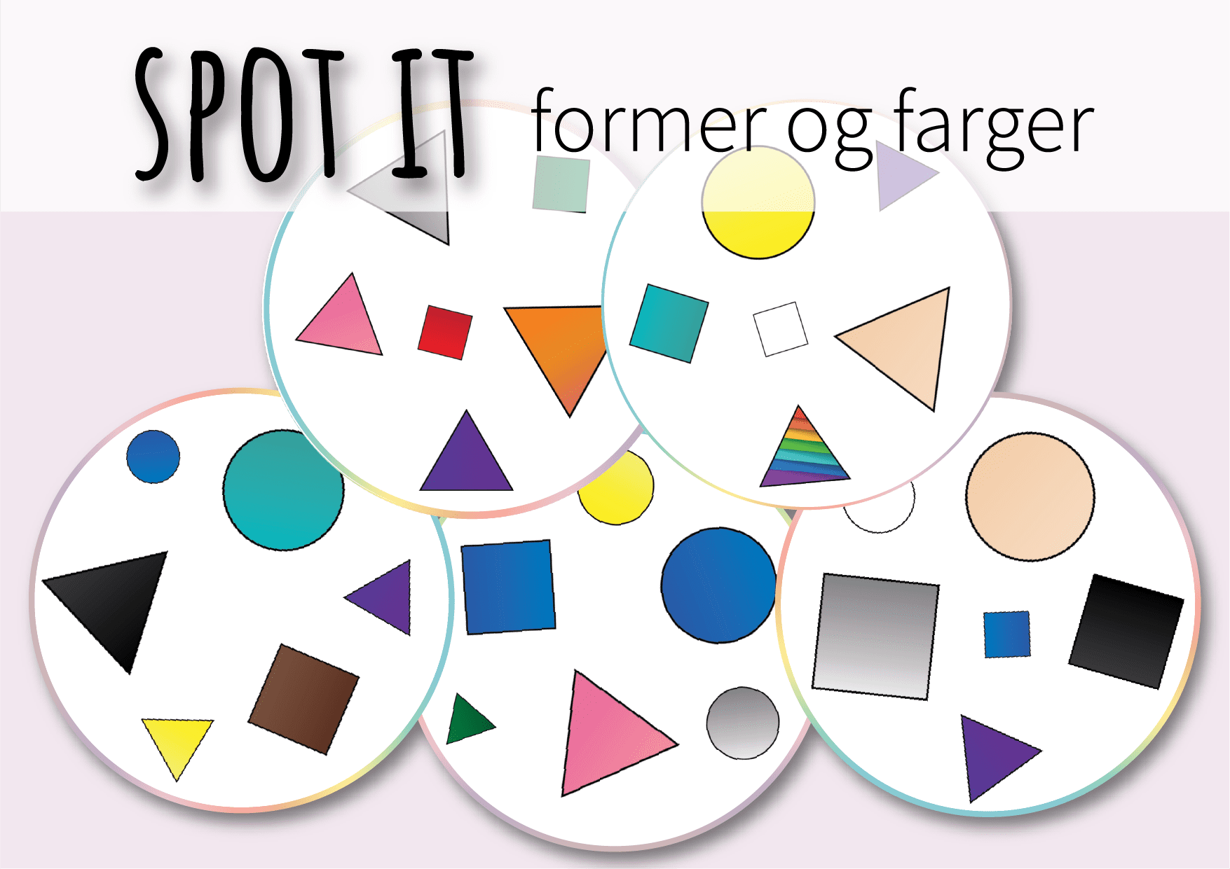 Spot it: former og farger