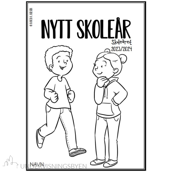 Nytt skoleår arbeidshefte
