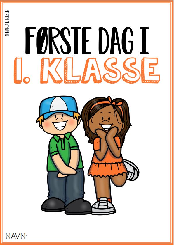 Første dag i 1. klasse