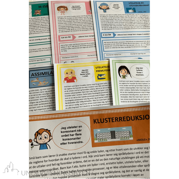Tavler som beskriver barns fonologiske uttaleprosesser - Bilde 6