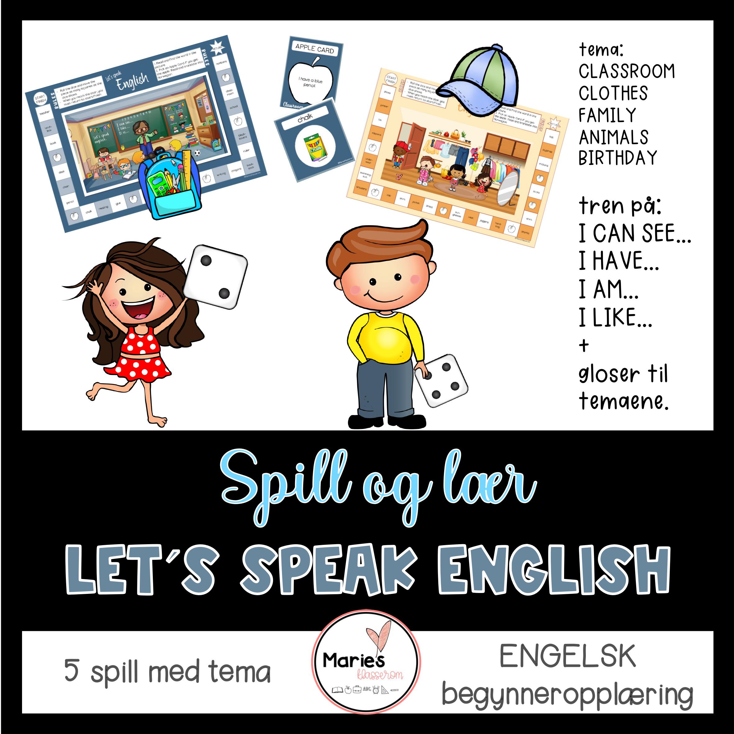 LET´S SPEAK ENGLISH