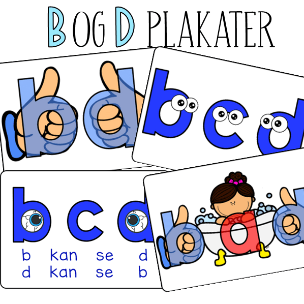 B Og D Plakater | Undervisningsbyen.no