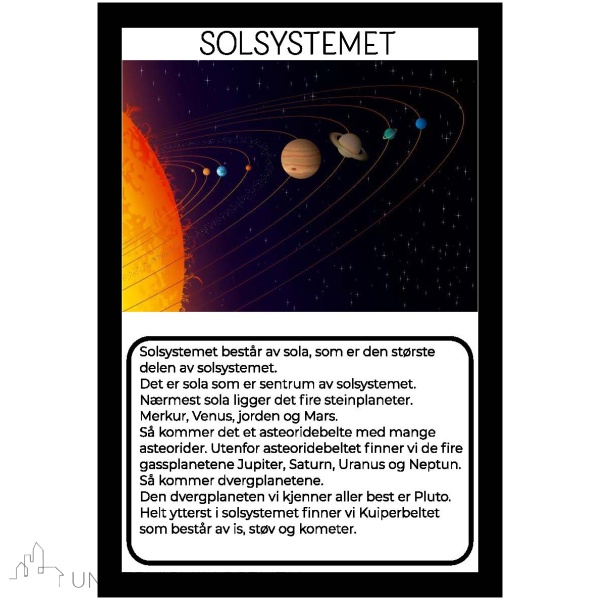 Mitt hefte om SOLSYSTEMET - Bilde 3