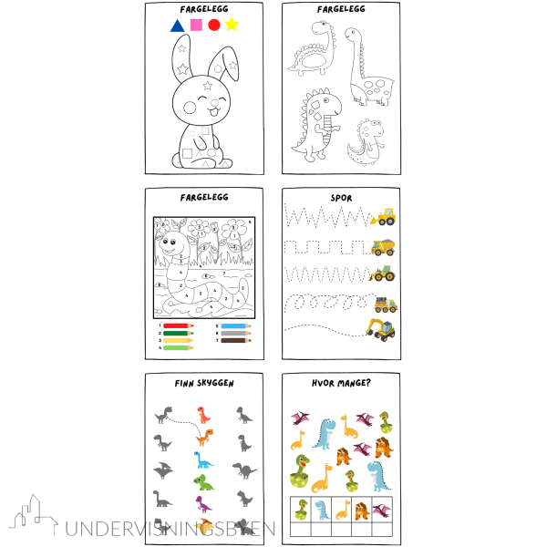 Kreativt arbeidshefte - Bilde 2