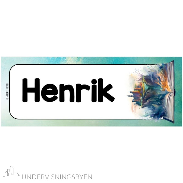 Fantasy bokmerker redigerbare - Bilde 4