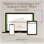 Digital lærarplanleggar for skuleåret 2023-2024 – nynorsk