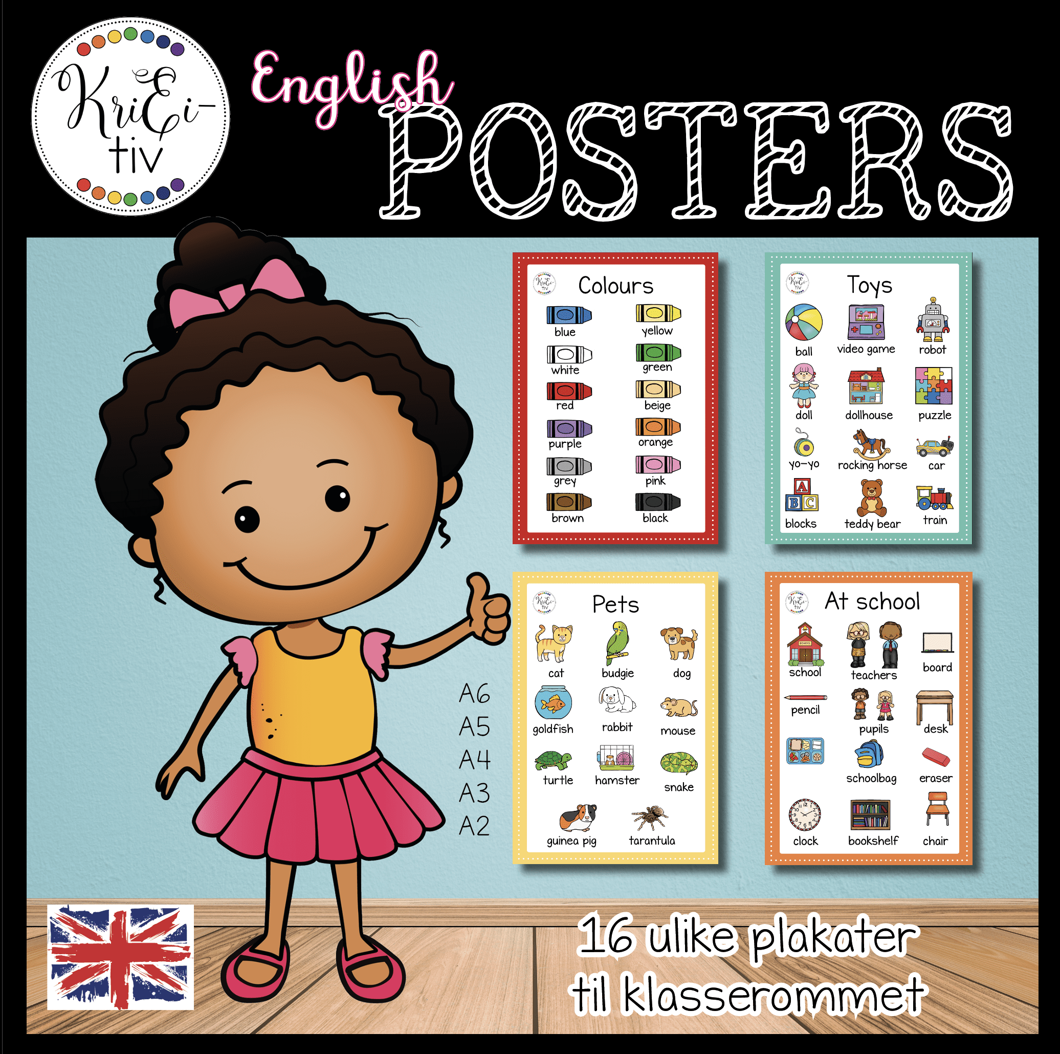 English POSTERS 🇬🇧