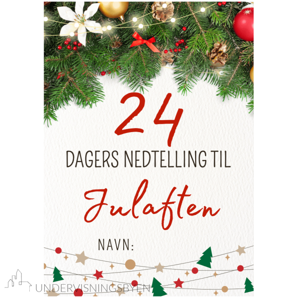 Julehefte / Jul / Hefte / Aktivitetshefte / Arbeidshefte