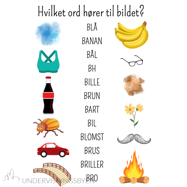 Hefte om alfabetet og begreper / 60 sider / ca. 250 ord med bilder! - Bilde 8