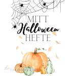 Halloween hefte / 20 sider med varierte oppgaver og aktiviteter