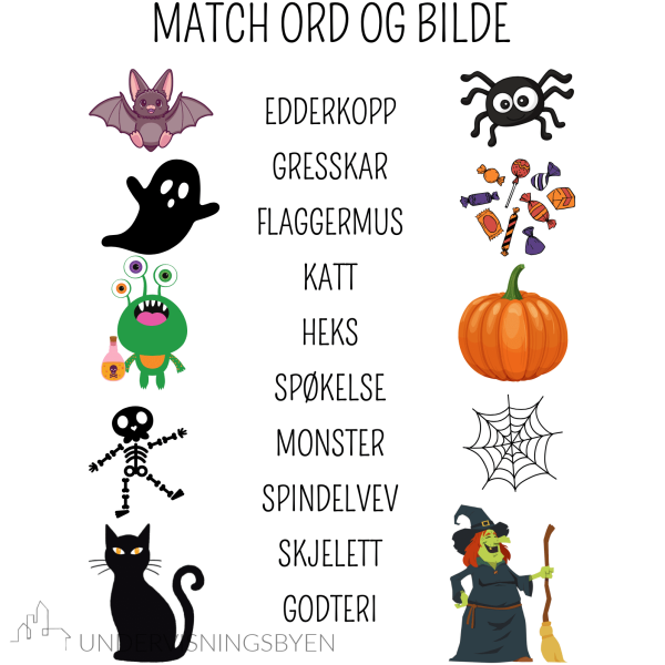 Halloween hefte / 20 sider med varierte oppgaver og aktiviteter - Bilde 12