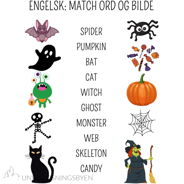 Halloween hefte / 20 sider med varierte oppgaver og aktiviteter - Bilde 8