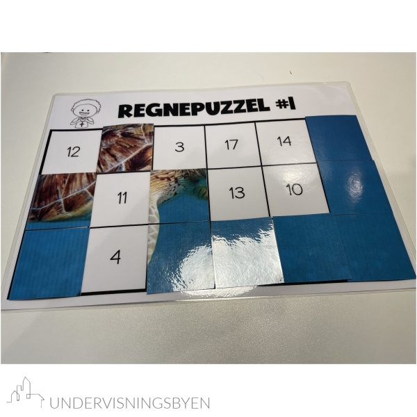 REGNEPUZZEL 1 addisjon og subtraksjon til 20 - Bilde 3